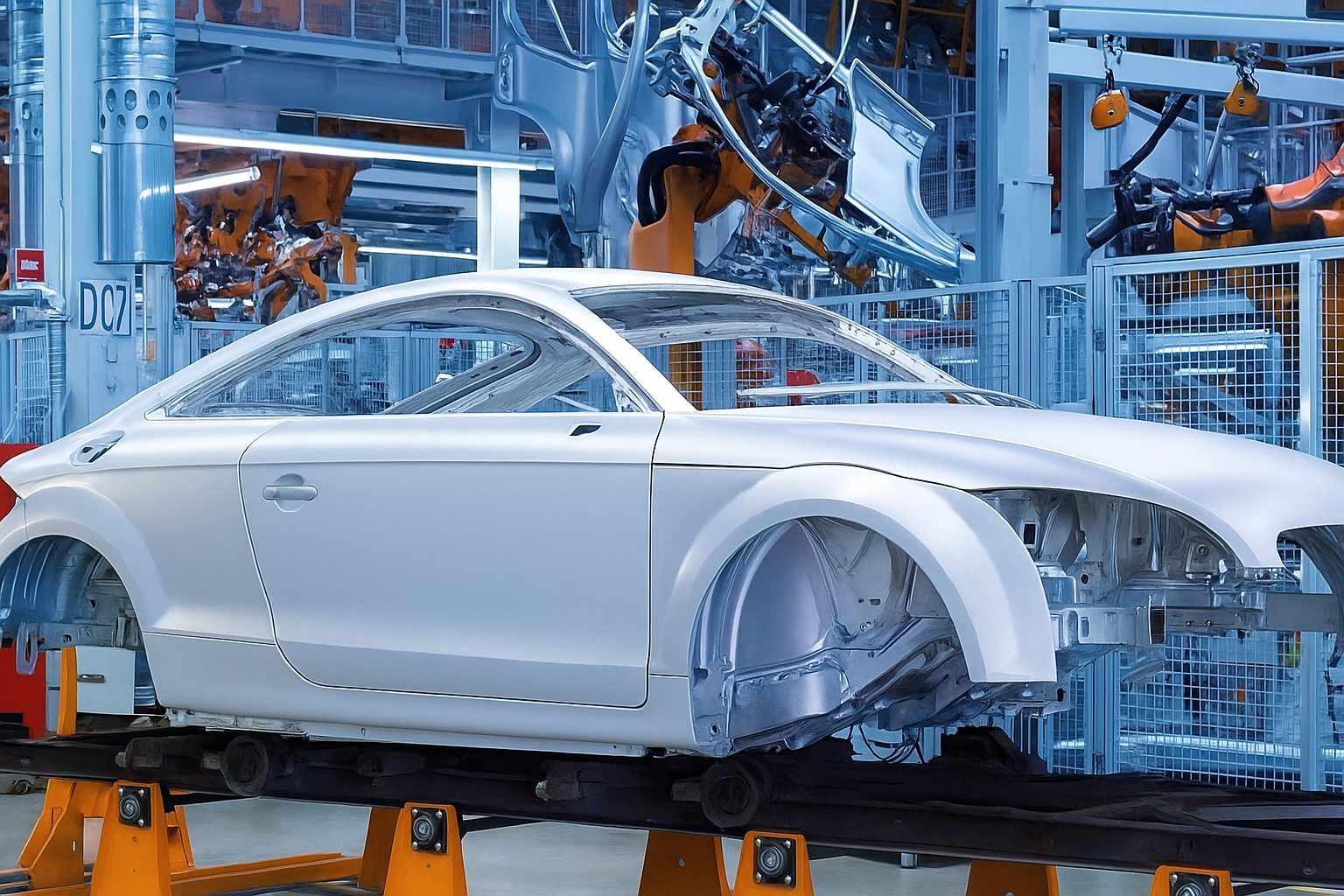 Proceso de fabricación de componentes de aluminio para automoción